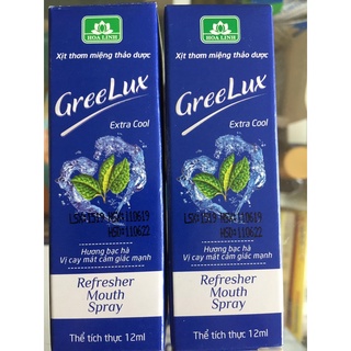 Xịt thơm miệng thảo dược Greelux