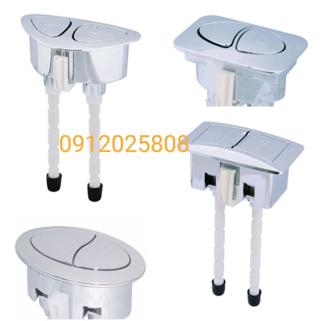 Nút 2 nhấn bộ xả bồn câu HÙNG ANH