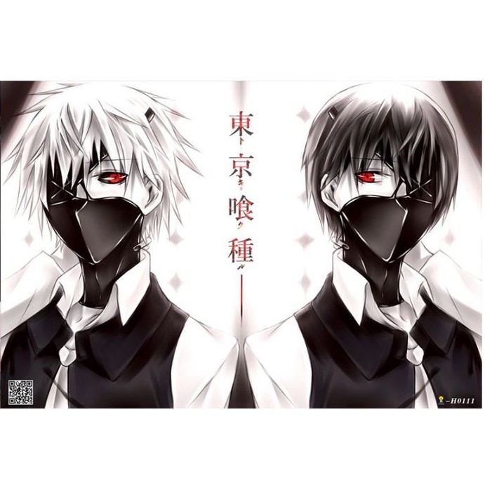 [Giấy Xịn] Set 8 tấm tranh poster A3 Tokyo Ghoul anime siêu chất