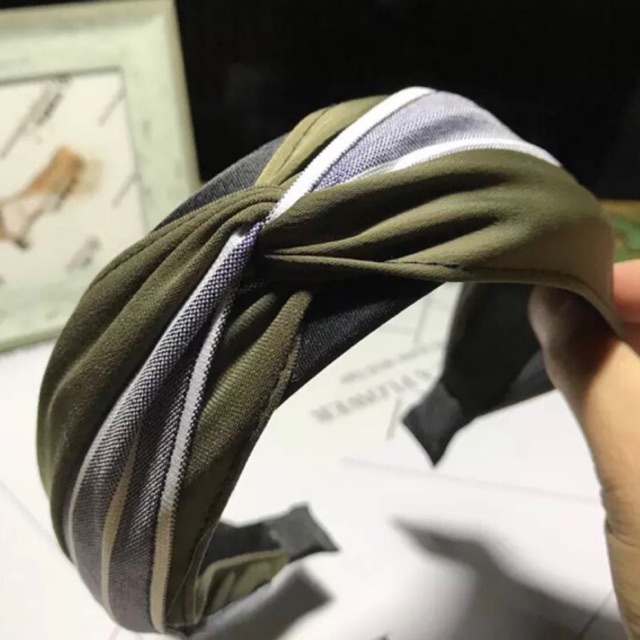 Cài tóc bản to- turban