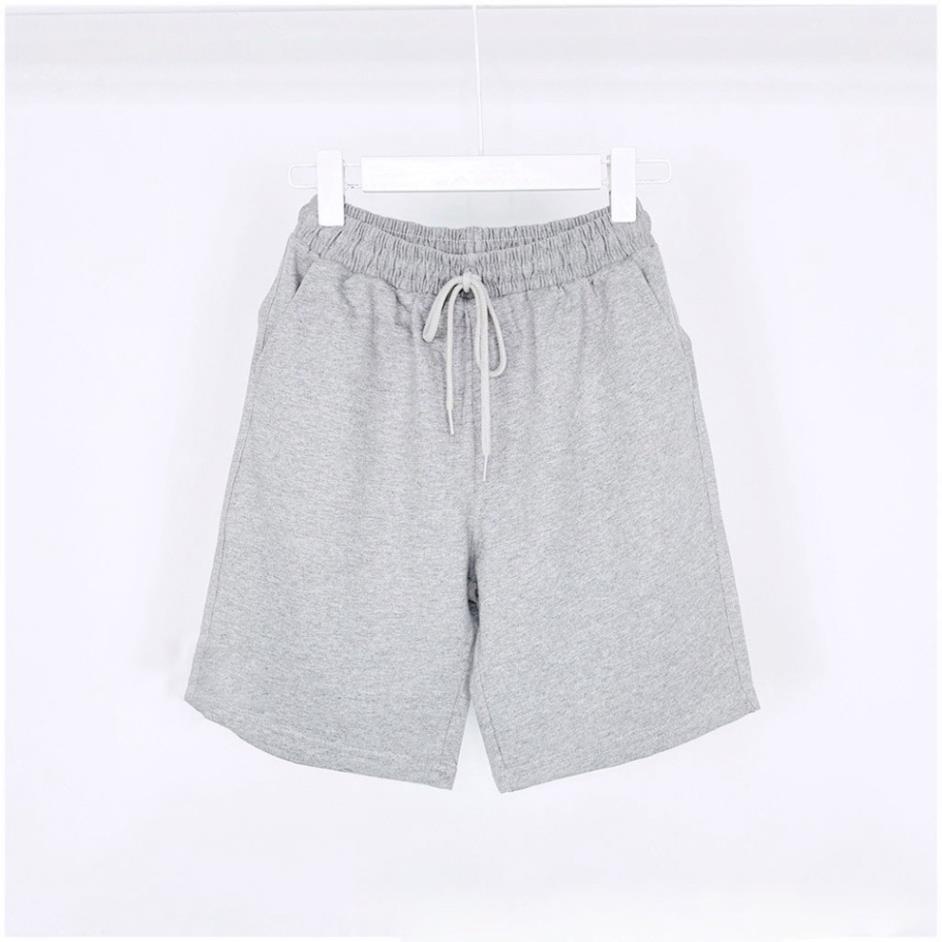 Quần short nam nữ Unisex THUN BASIC (Kèm ảnh thật), Quần Đùi Nam Nữ Sooc Thun Thể Thao Q31