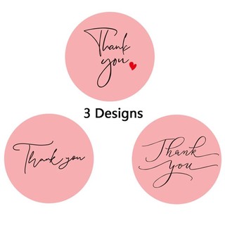 500 sticker Thank You đường kính 2.5cm