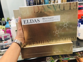 Serum chống lão hóa, làm đẹp da Eldas EG Tox Program (Hộp 30 ống)