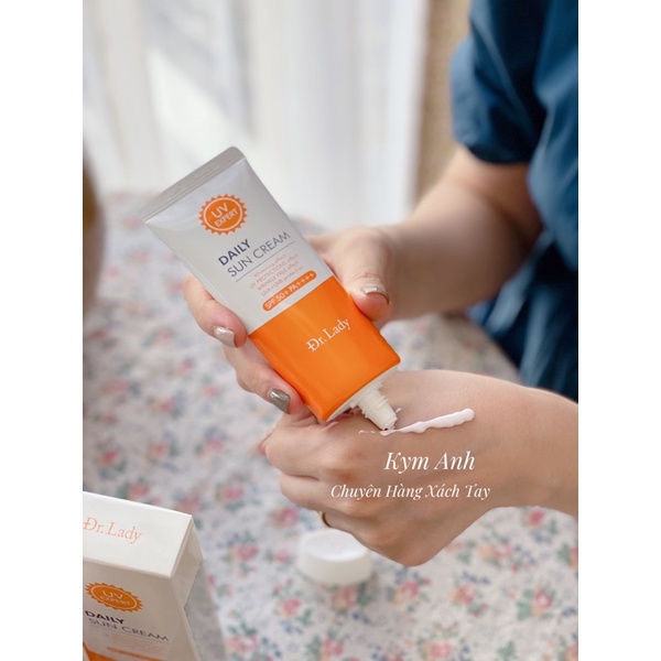 KEM CHỐNG NẮNG VẬT LÝ DAILY SUN CREAM 3 IN 1 SPF50+ PA ++++ 60ML - NÂNG TONE | BigBuy360 - bigbuy360.vn
