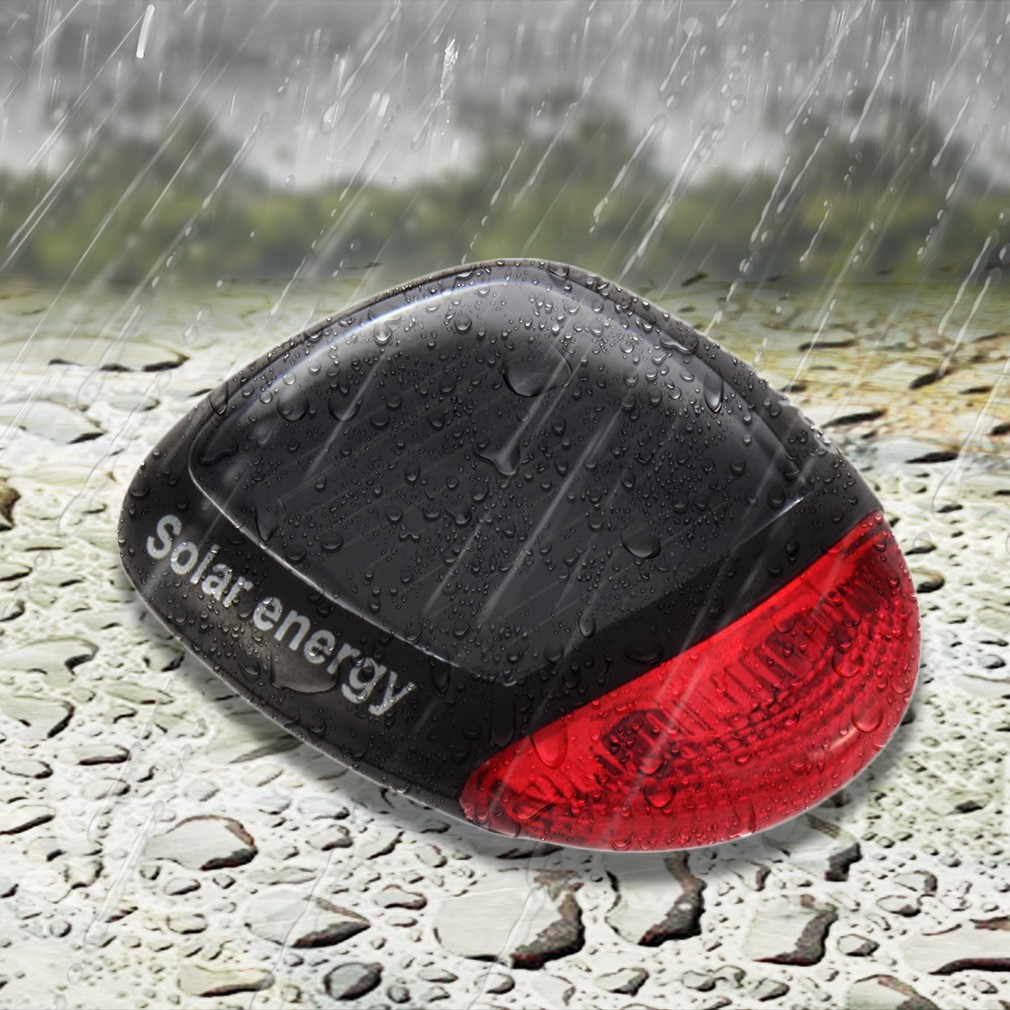 Đèn LED cảnh báo ban đêm gắn sau yên xe đạp