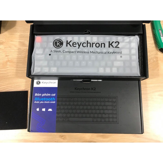 Keychron K2 - Bàn phím cơ Keychron K2 RGB Nhôm wireless bluetooth