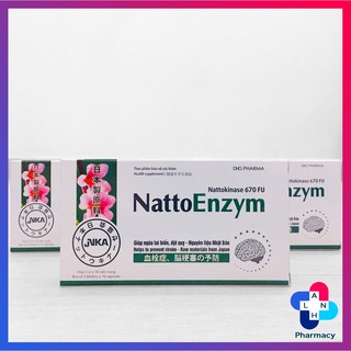 NattoEnzym (30 viên) - Hỗ trợ phòng ngừa tai biến, đột quỵ do cục máu đông.