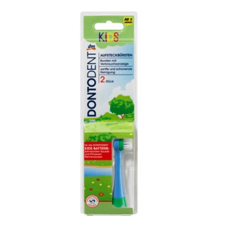 Đầu Bàn Chải Pin Dontodent Trẻ Em, Vỉ 2