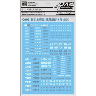 Phụ kiện mô hình - Decal nước cho mô hình