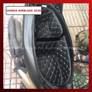 Lót Cốp Da Cách Nhiệt Xe Airblade 2020, Da 5 lớp, Bảo Hành 2 Năm