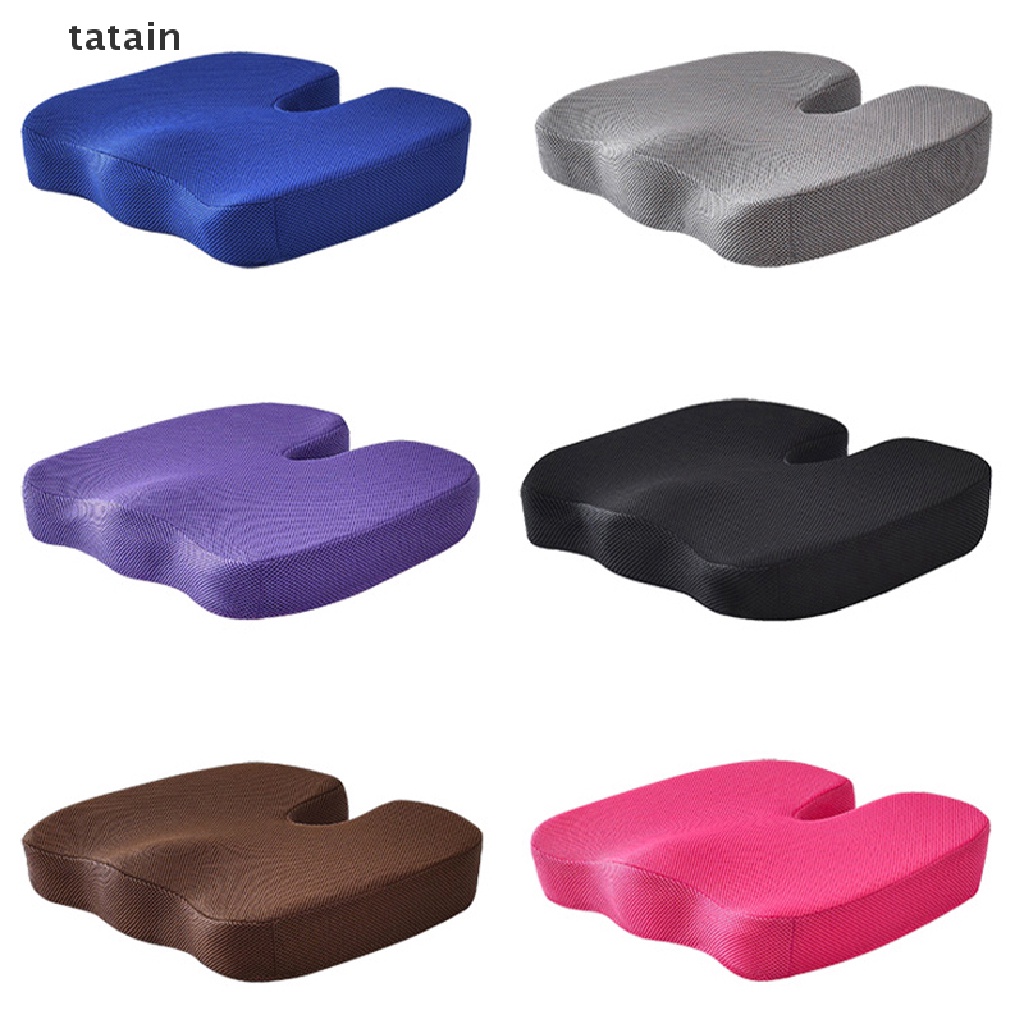 [TAT] Gel Orthopedic Memory Cushion Foam U Coccyx Travel Seat Massage Healthy Sitting CVX