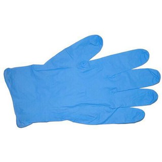 Găng tay y tế không bột nitrile xanh