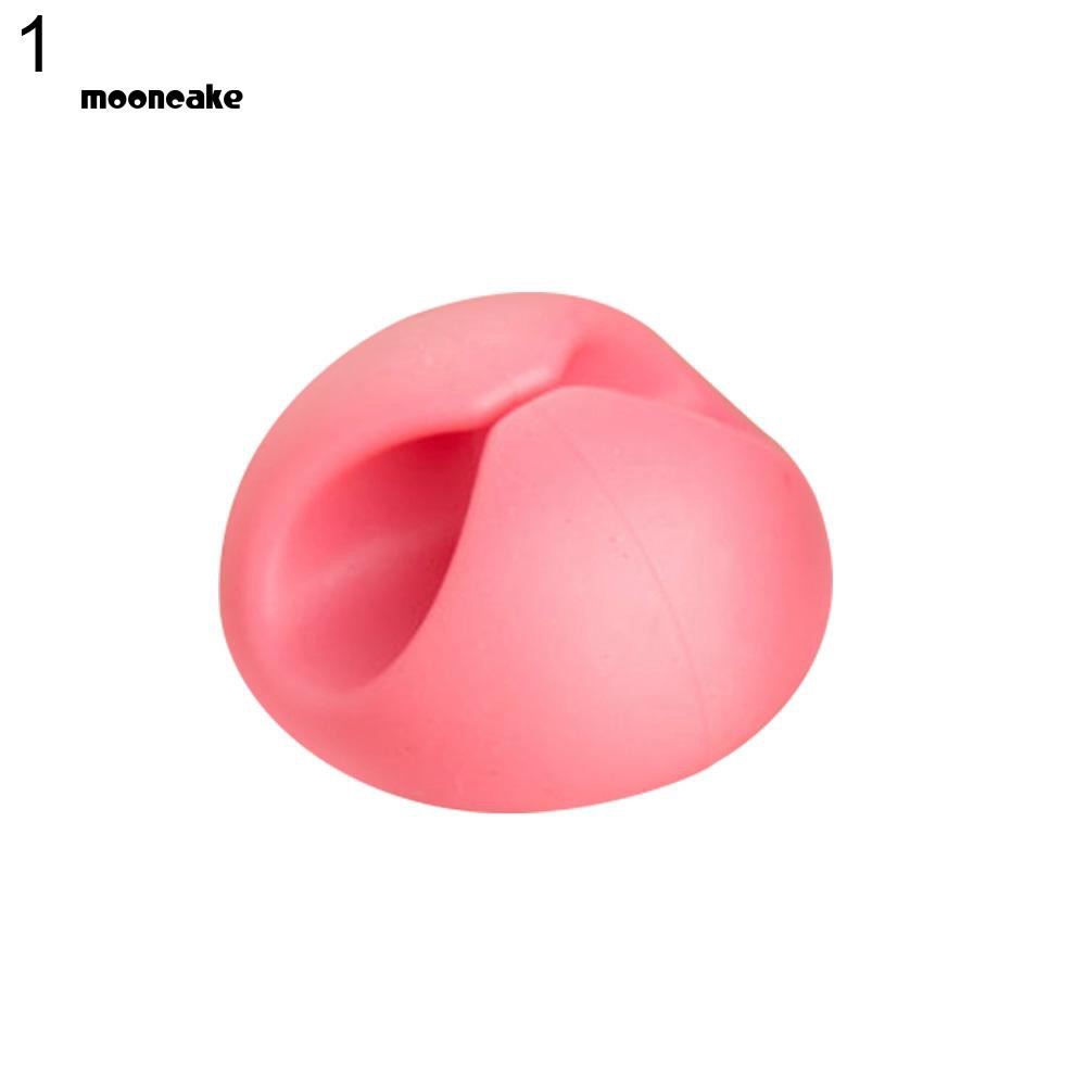 Dụng cụ giữ cố định dây cáp đa năng tiện dụng hình mặt trăng xinh xắn