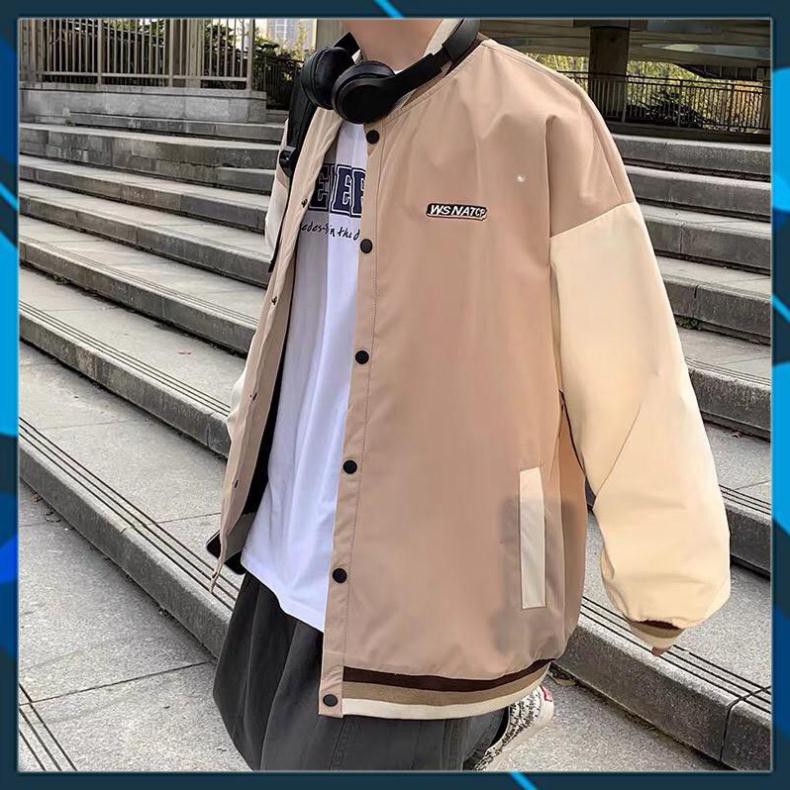 [Form bao Sang] Áo khoác bomber unisex form rộng Wanstop nam nữ ulzzang AG | BigBuy360 - bigbuy360.vn