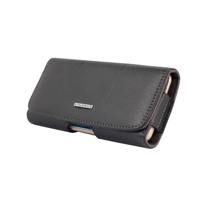 Bao da đeo thắt lưng cho điện thoại đa năng chính hãng Nuoku - Đeo ngang