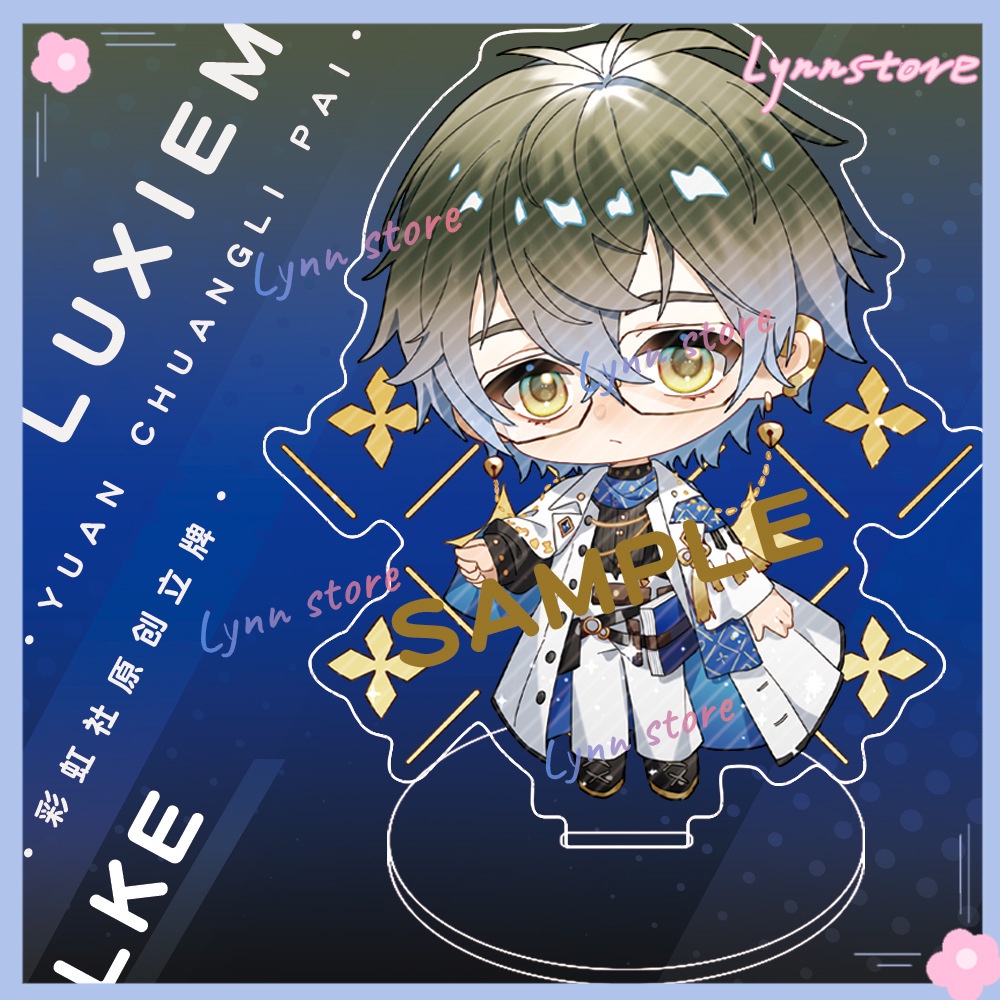 Luxiem Mô Hình Nhân Vật Anime Bằng Acrylic Đứng Được Ike Eveland Mysta Rias Vox Akuma Luca Kaneshiro Shu Yamino