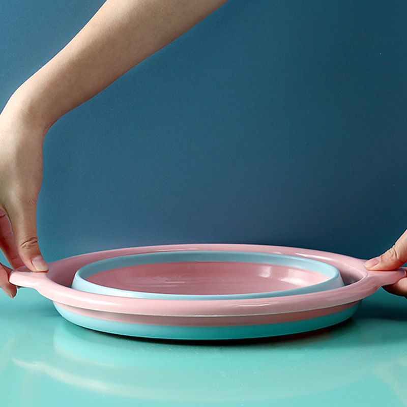 Tô silicon kích thước lớn có thể gập lại di động tiện lợi