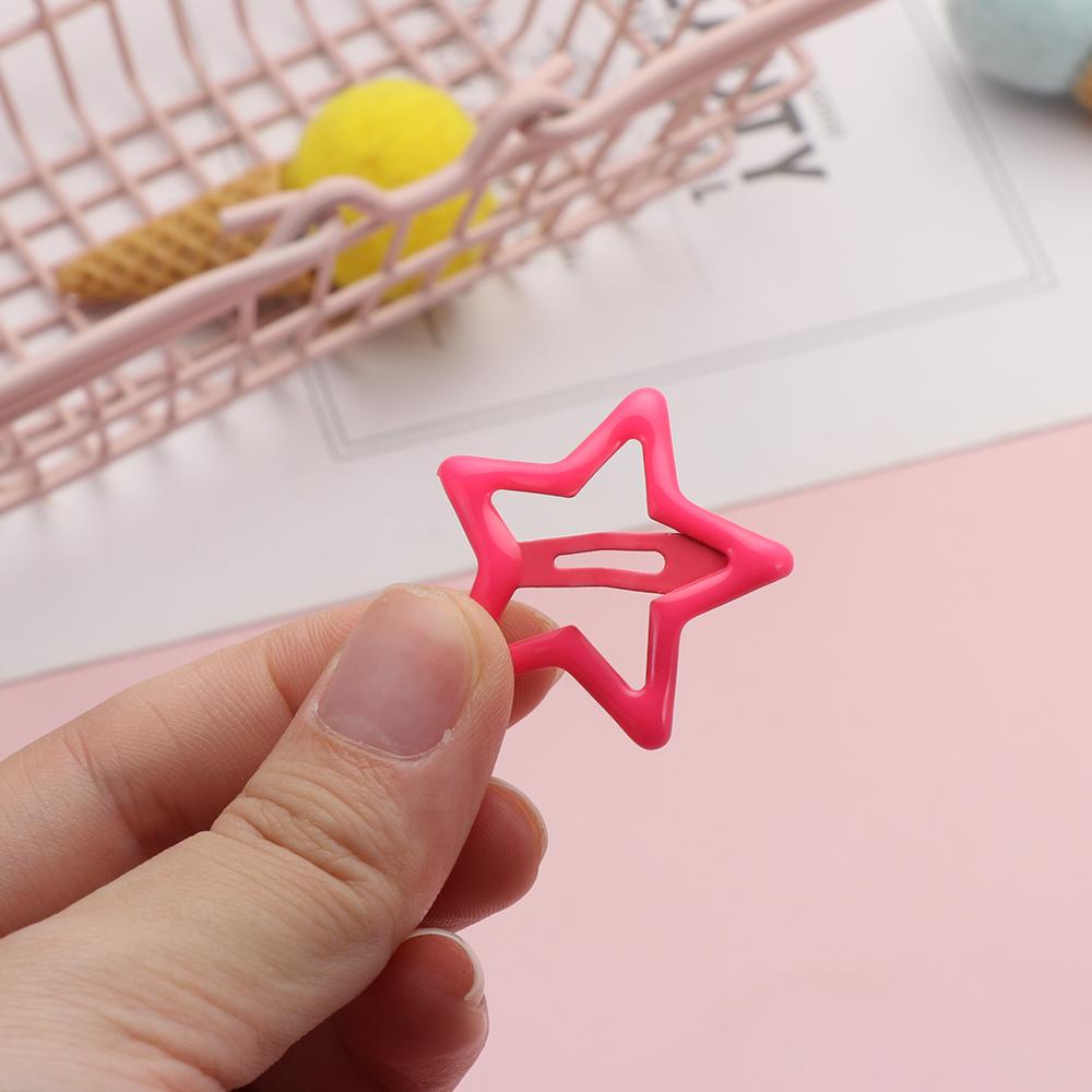 Set 10 Kẹp Tóc Hình Cầu Vồng Dễ Thương Cho Búp Bê