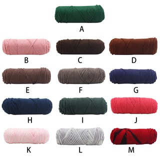 Cuộn len sợi to đan áo ấm 100g