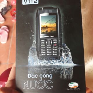 Điiện thoại chống nước V112 viettel Chính hãng