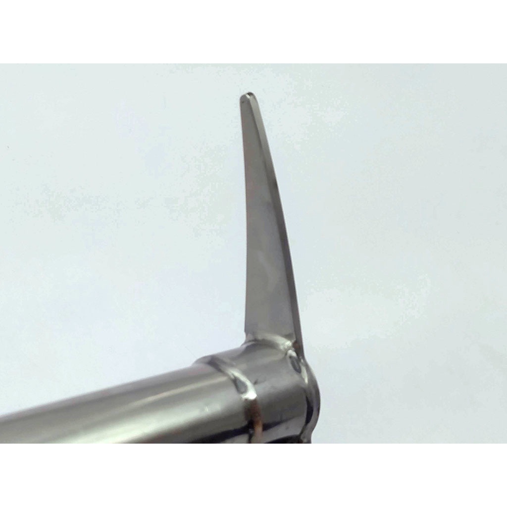 Cuốc 2 đầu inox 39cm để đào đất móc rễ