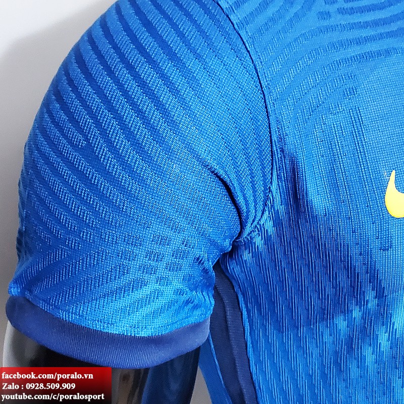 BỘ ÁO ĐẤU ĐT BRAZIL SÂN KHÁCH 2021/22 BẢN PLAYER CAO CẤP