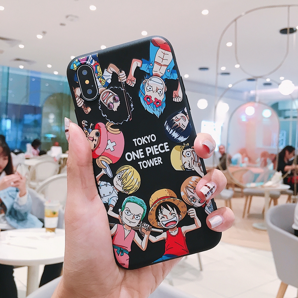 One Ốp Điện Thoại Họa Tiết one piece Cho iphone 13promax 12pro 11 xsmax xr 7plus 8plus 6splus