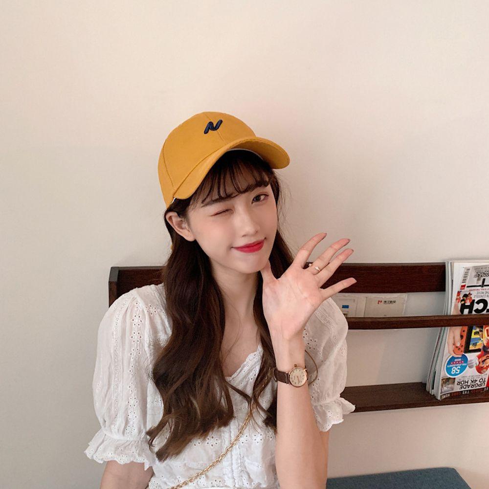 TWINKLE Mũ Lưỡi Trai Chống Nắng Vành Cong Phong Cách Hip Hop Cho Nam Và Nữ