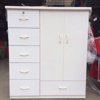 Tủ nhựa đài loan cho bé 2 buồng 6 ngăn kéo