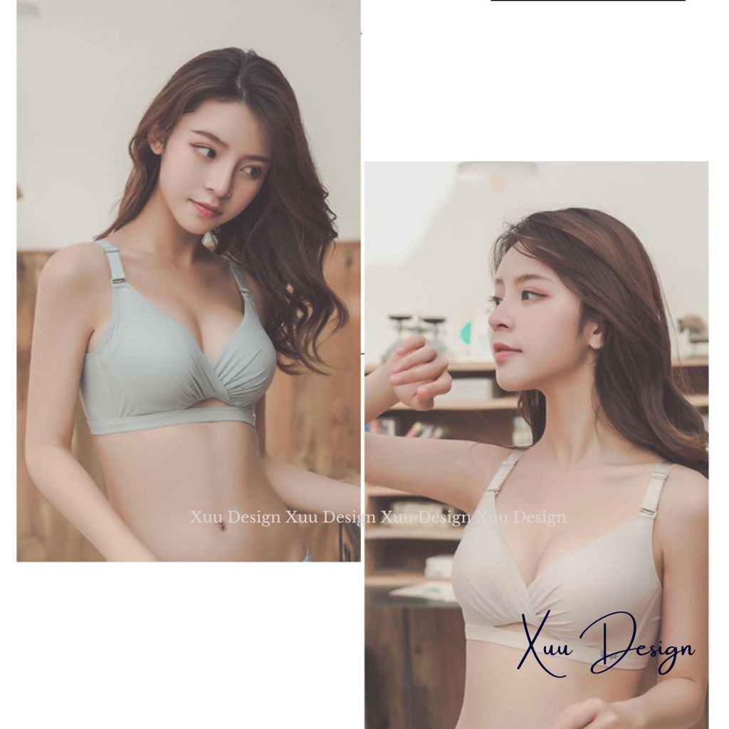 Áo lót nữ XUU kiểu xoắn ngực đệm dày mút mềm siêu nâng đẩy ngực - AV49