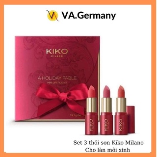 Sét 3 thỏi Son kiko mini phiên bản giới hạn 𝗛𝗼𝗹𝗶𝗱𝗮𝘆