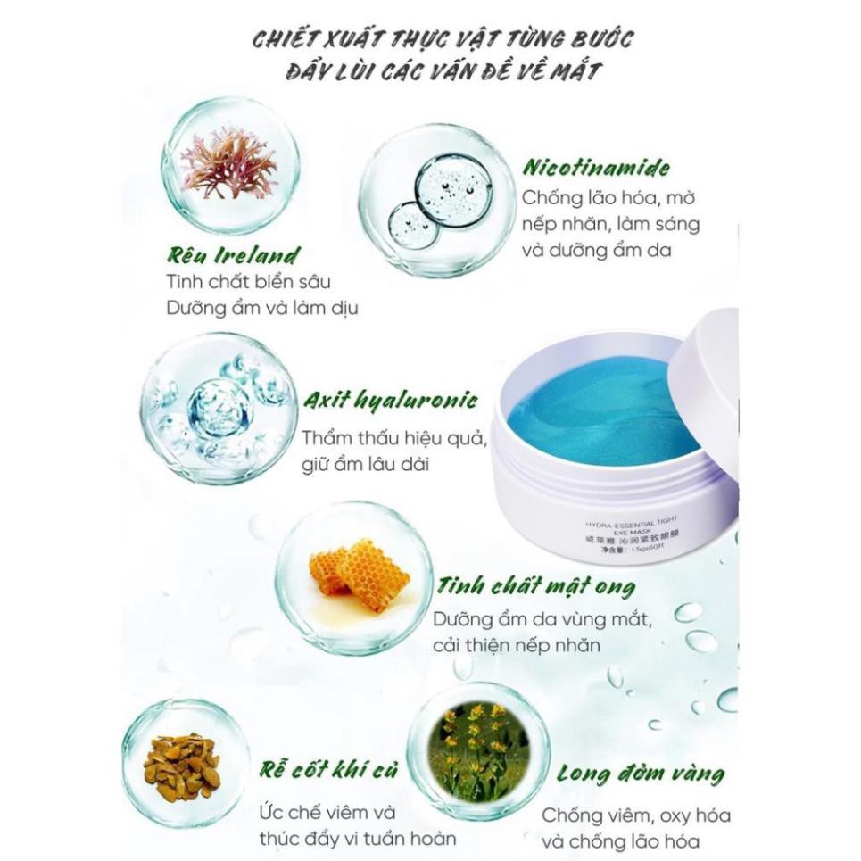 [Sẵn SLL] Mặt Nạ Mắt Collagen Weilaiya Chính Hãng Làm Mờ Vết Nhăn Cho Viền Mắt Căng Bóng | BigBuy360 - bigbuy360.vn