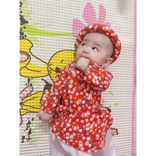 Áo dài cách tân cho bé (3-15kg)