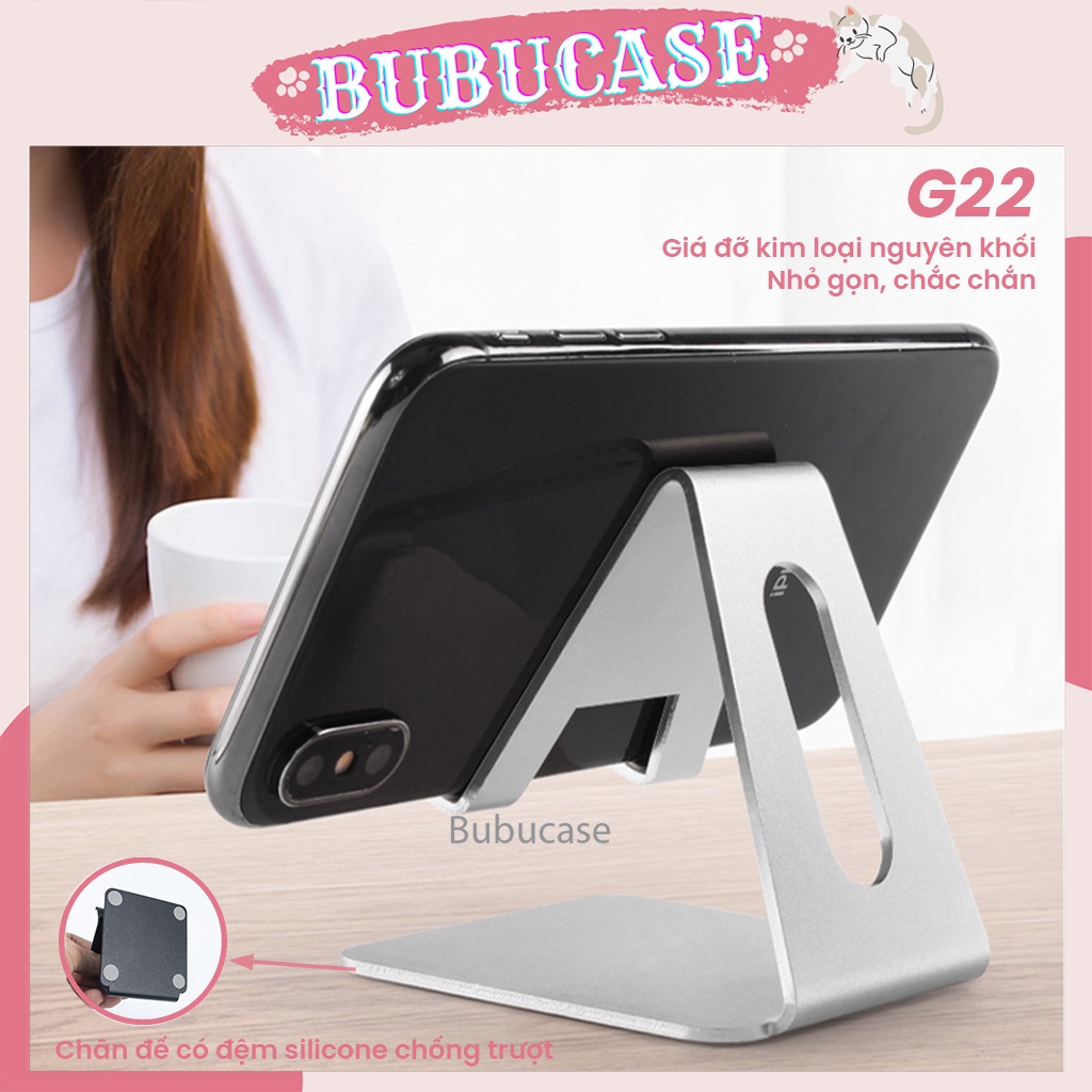 Giá Đỡ Điện Thoại / Tablet / Ipad - Cao Cấp Fullbox Với Thiết Kế Sang Trọng Chắc Chắn Có Thể Gấp Gọn Tiện Dụng