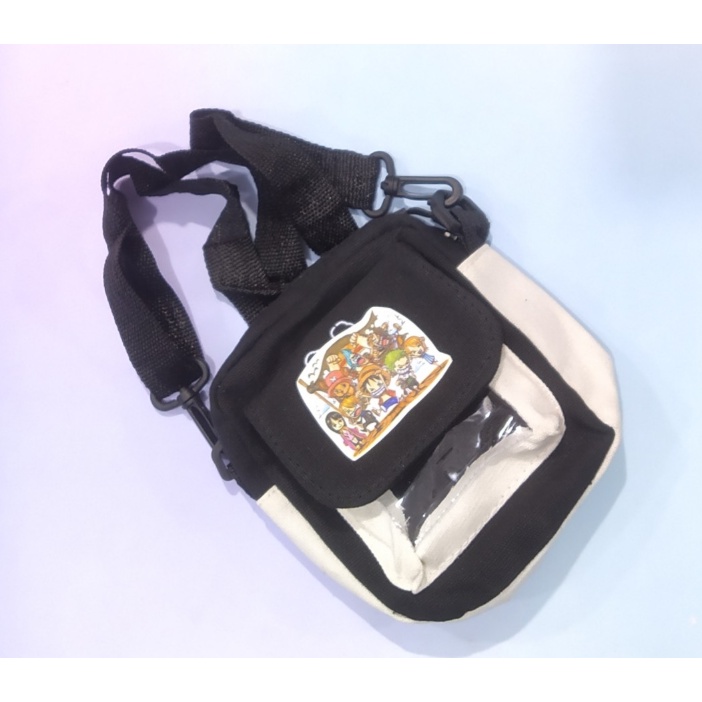 túi trong suốt chopper TCVII7 ita bag bao đeo chéo cute one piece dễ thương hot trend thần tượng hoạt hình idol