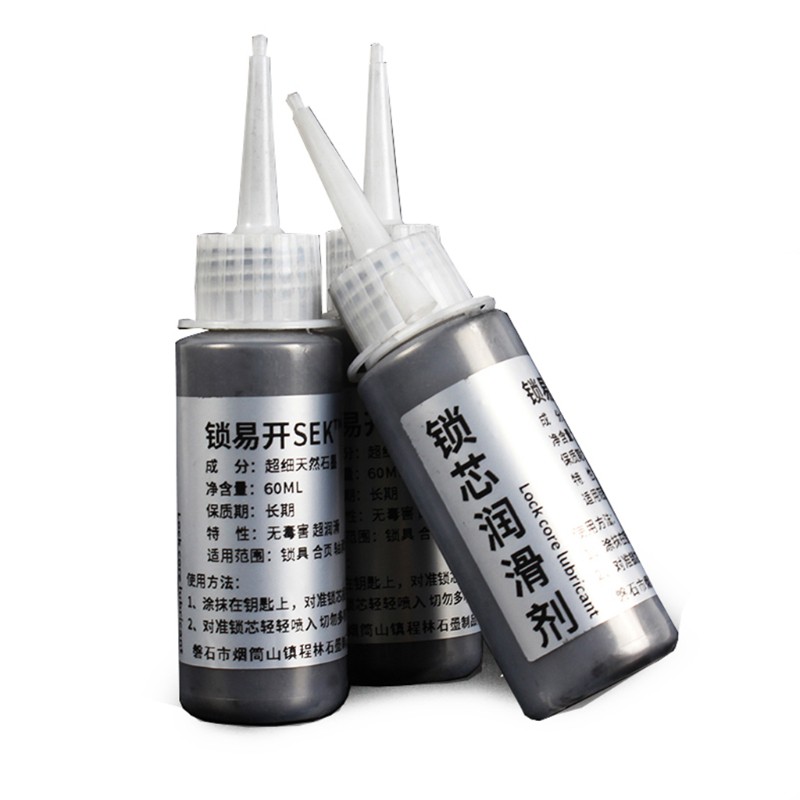 Bột Than Chì Graphite 60ml Cho Khóa Cửa Xe Hơi