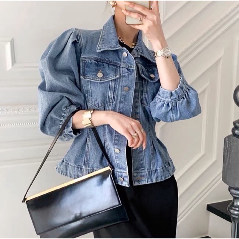 Áo bò lửng tay dễ mix