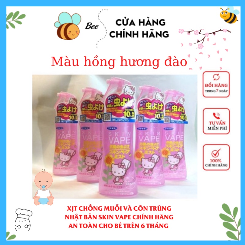 Xịt chống muỗi nhật bản và côn trùng Skin Vape 200ml  Chống muỗi cho bé và người lớn