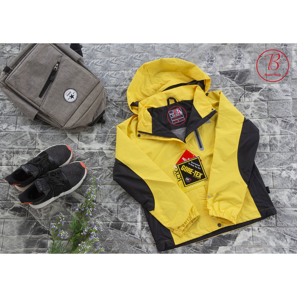 [ HÀNG MỚI VỀ ] - Áo The North Face 2 Lớp Form Á Phối Vai - Áo Khoác Chống Nước 100% - Bomi Shop