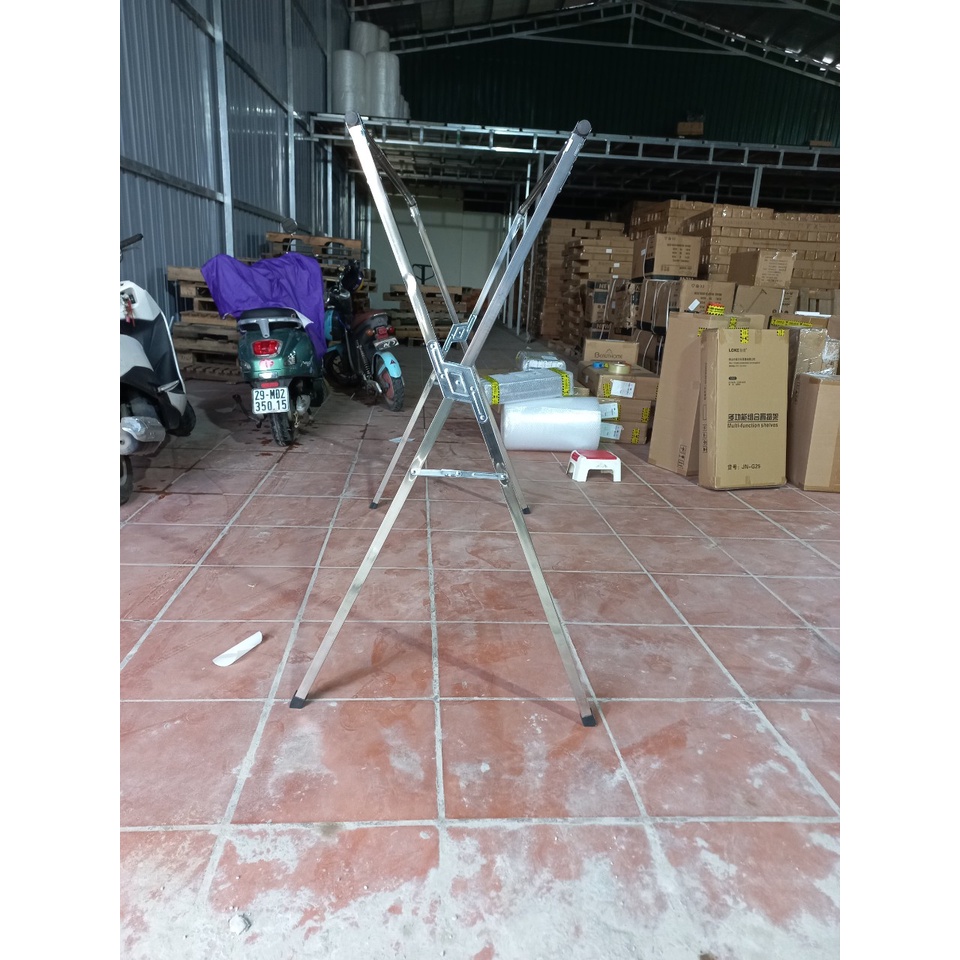 Thanh Lý Giàn Phơi Quần Áo Thông Minh bị móp do vận chuyển, phơi và treo đồ tốt