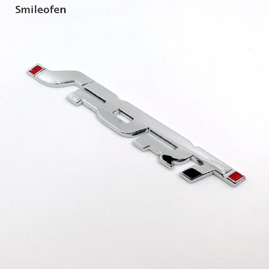 Decal 3D Bằng Kim Loại In Logo Chữ Sport Trang Trí Thân Xe Hơi