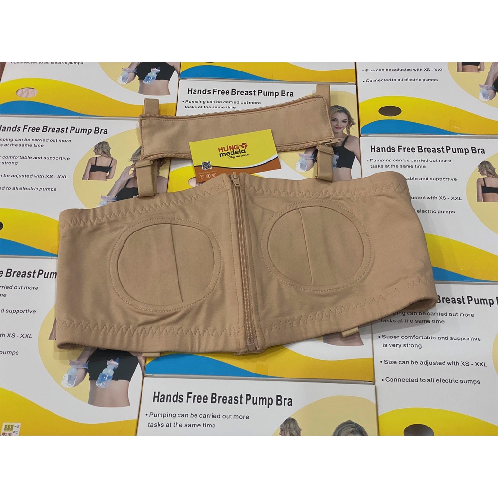 Áo hút sữa rảnh tay phù hợp với tất cả Máy hút sữa:Medela, Spectra, Unimom,Avent...