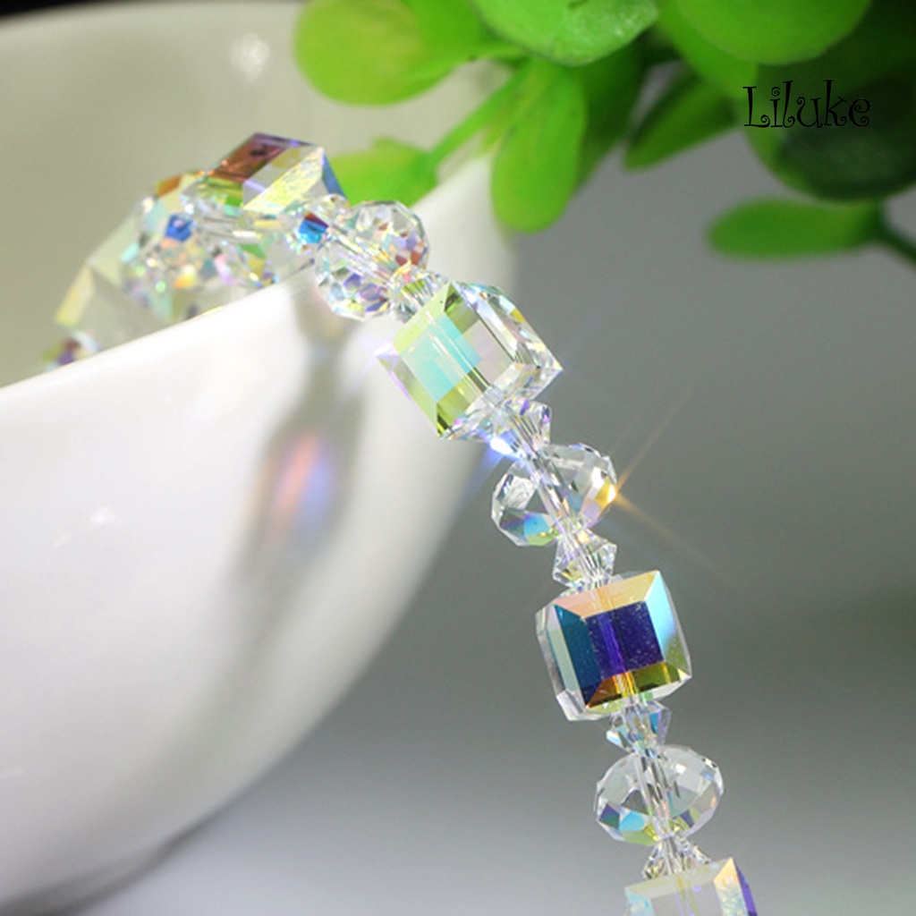 Vòng Tay Hợp Kim Đính Đá Nhiều Màu Trang Trí Xinh Xắn Cho Nữ