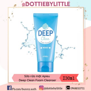 [ĐỦ BILL] Sữa rửa mặt Apieu Deep Clean Foam Cleanser