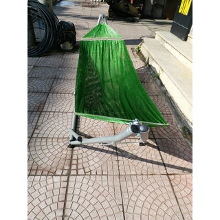 (ST) Bộ khung võng xếp người lớn ống phi 32 ( bao gồm: Khung+ võng lưới+ tặng 01 móc võng)