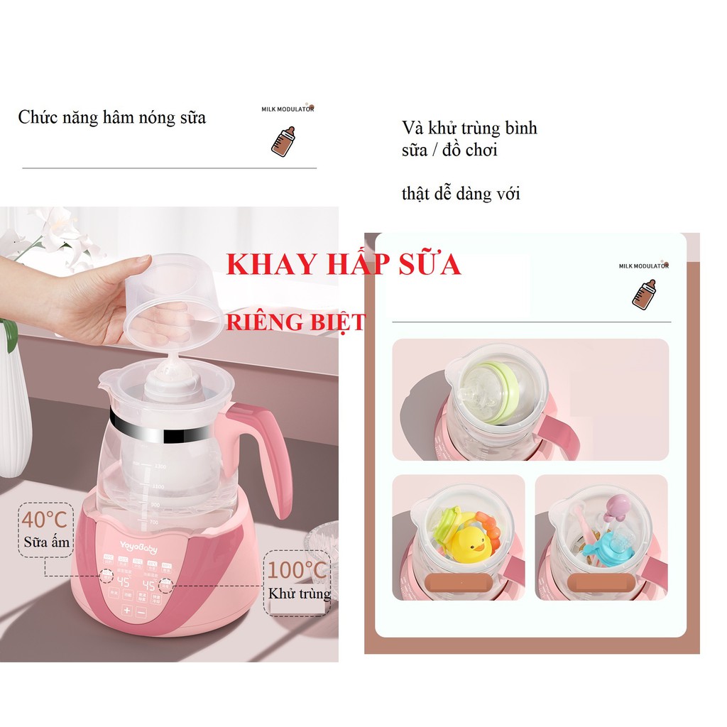 ẤM ĐUN NƯỚC PHA SỮA VÀ KHỬ TRÙNG , MÁY GIỮ NHIỆT