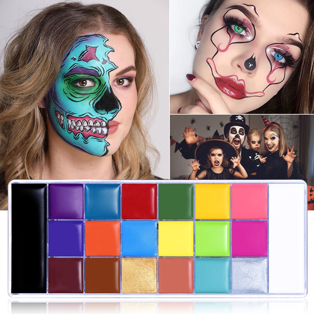 Màu nước vẽ mặt Ucanbe 20 màu sắc hóa trang Halloween | BigBuy360 - bigbuy360.vn