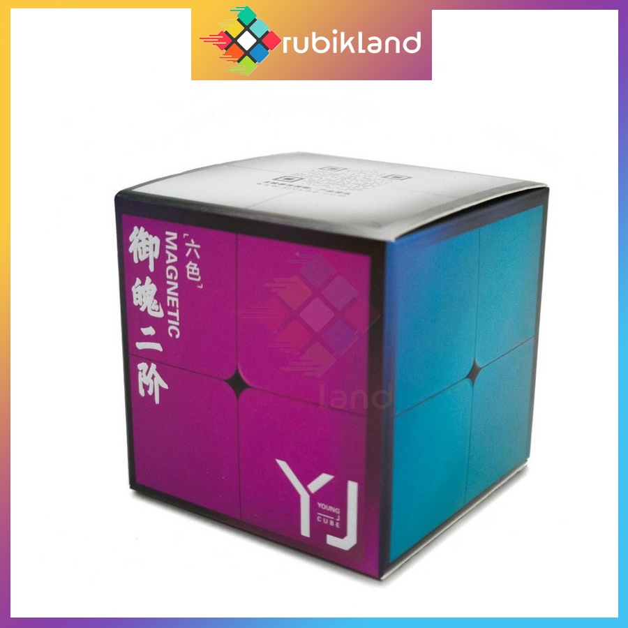 Rubik 2x2 Nam Châm YongJun YuPo V2 M YJ V2M Rubic 2 Tầng Đồ Chơi Trí Tuệ Trẻ Em
