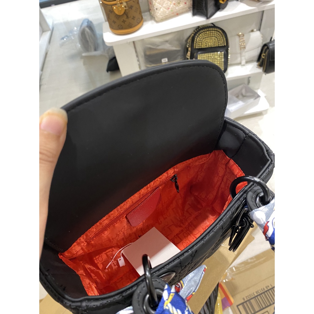 Túi xách DO da lì SP size 20 Fullbox/Túi đeo chéo DO SP size 20 Full box hãng