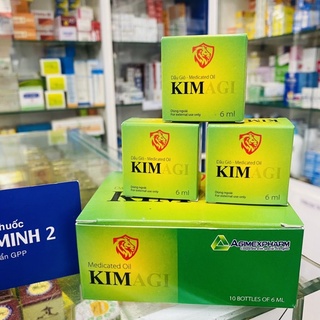 ✅ [Chính Hãng] Dầu gió Kimagi  ( chai 6ml ) KIMAGI Dầu Gió